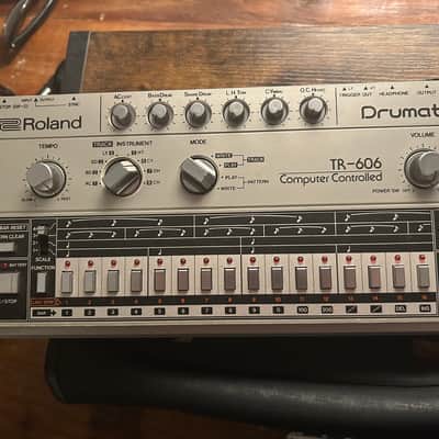 Roland TR-606 Drumatix 1980s - Silver
