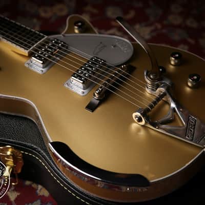 2018 Gretsch G6134T Penguin Limited Edition Casino Gold image 12