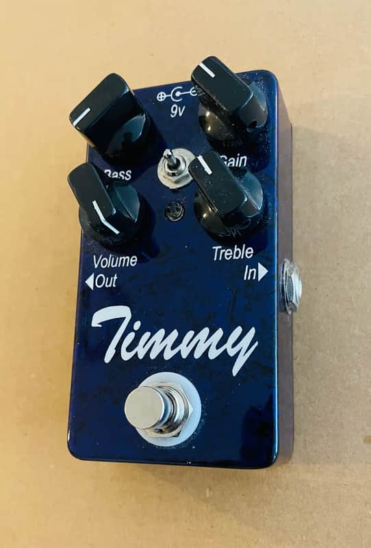 Paul Cochrane Timmy Overdrive V2 - Dark Blue / Marble - Hand-built image 1