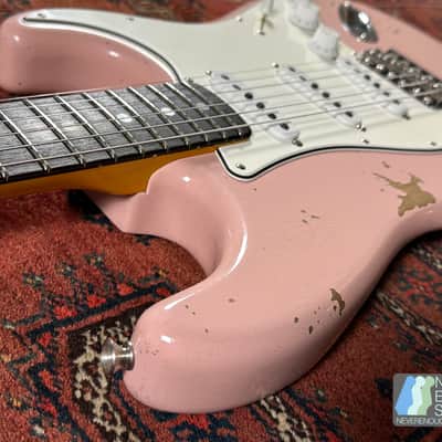 Fender Custom Shop '65 Relic Stratocaster 2020 Shell Pink image 8