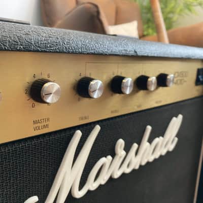 Marshall JCM 800 Lead Series Model 4010 50-Watt Master Volume 1x12 Combo 1980s - Black image 6