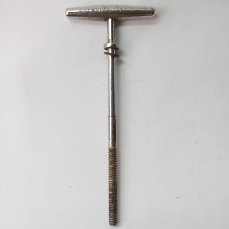 Kent Bass Drum Tension Faucet-Rod Kenmore,NY Chrome Vintage 4 1/4"Vintage 60s US image 1