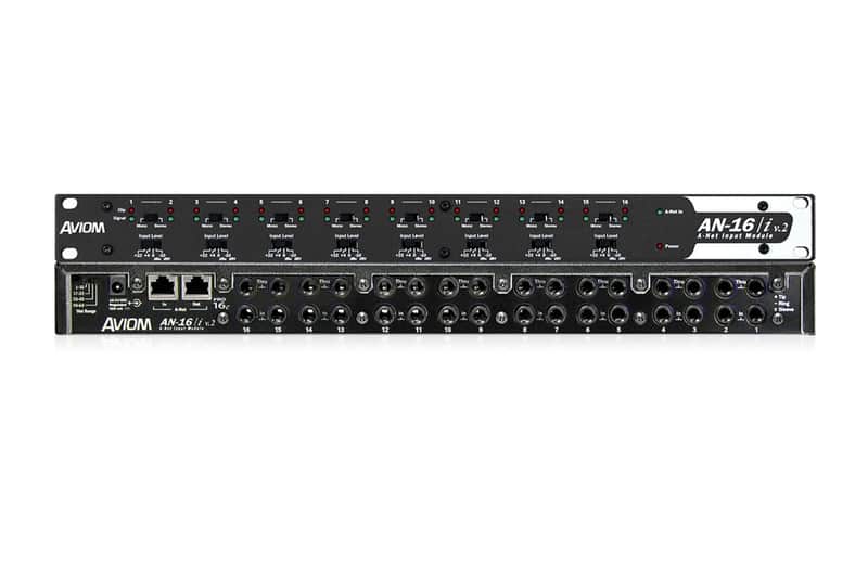 Aviom AN-16/I V.2 16-Channel Line-Level Input Module image 1
