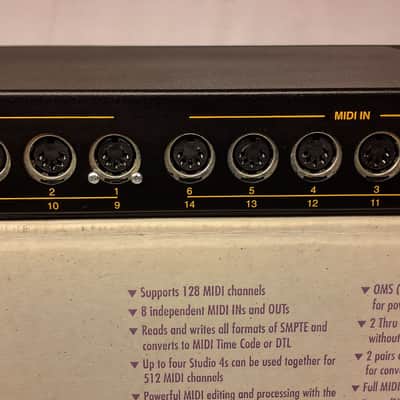 Opcode Studio 4 MIDI & SMPTE Interface (1992) image 10