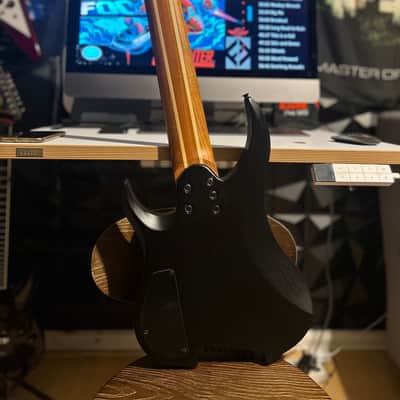 Legator Ghost G8FP Black with Seymour Duncan Blackouts 8 String image 8