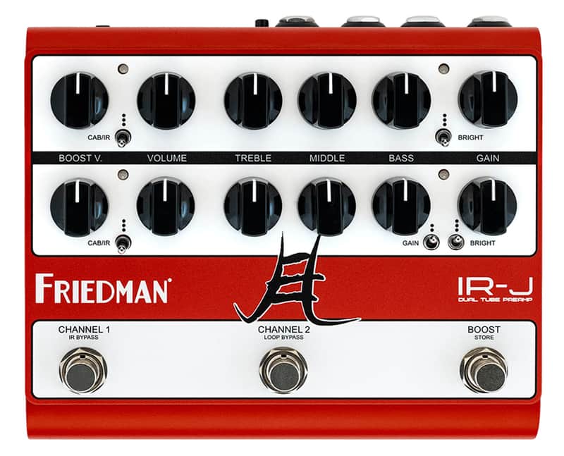 Friedman IR-J Jake E. Lee Signature Preamp Pedal w/IR Loader - Open Box image 1