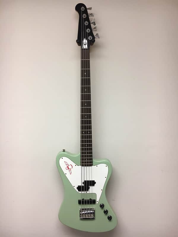 Epiphone Non-Reverse Thunderbird V 1995 Surf Green | Reverb