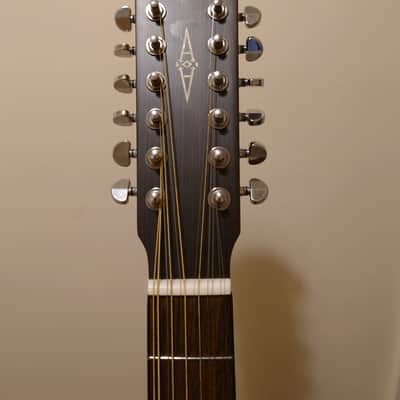 Alvarez AD60-12 12-String Dreadnought - Shadowburst image 5