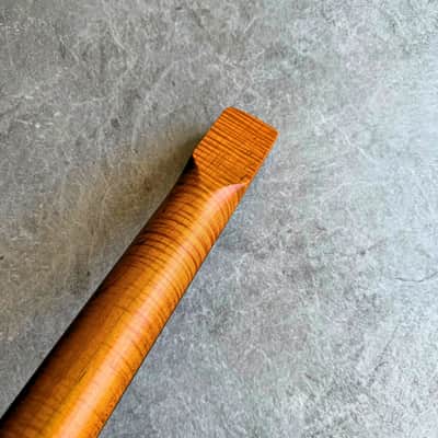 Strat Guitar Neck Roasted Lion Flame Rosewood fretboard – 22-Fret, Satin Finish, 12" Radius image 11