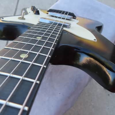 HARMONY 1966 BOBCAT H-15 SILHOUETTE 2 PICKUP DEARMOND GOLD FOIL CLEAN! ORIGINAL! image 7