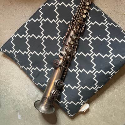 Wurlitzer American (Martin Stencil) Silver Plated Soprano Saxophone image 1