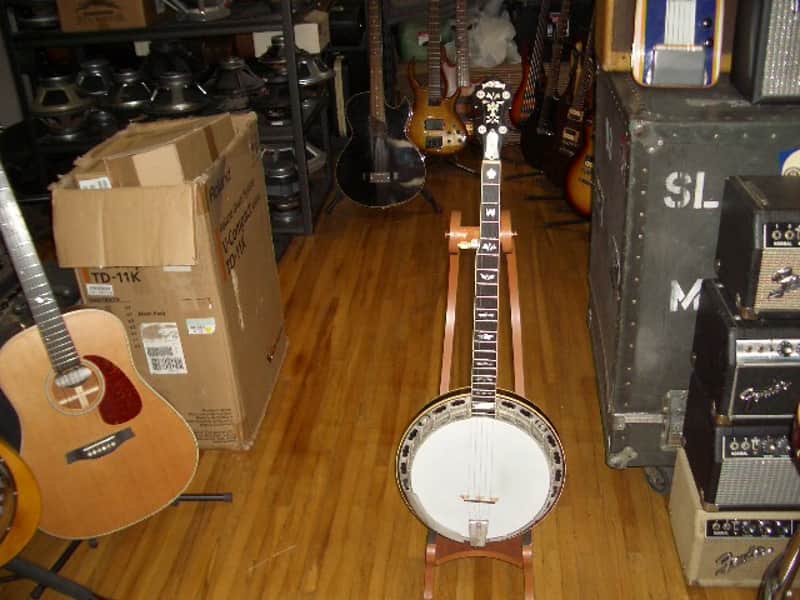 Deering Tenbrooks Legacy 5-String Banjo, Vintage Brown image 1