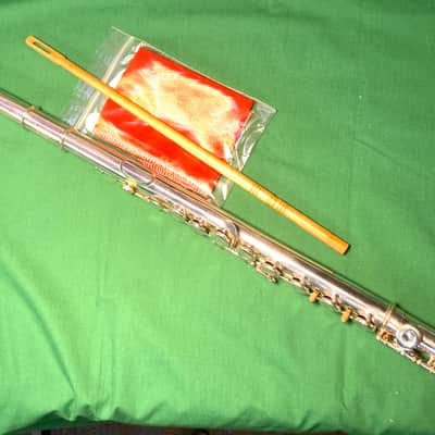 Wm.S.Haynes-Gorgeous Solid Silver Commercial Model Flute-Overhauled-Sweet Tone! image 7