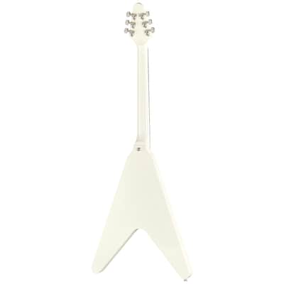 Epiphone Flying V ’70s Electric Guitar – Classic White image 4