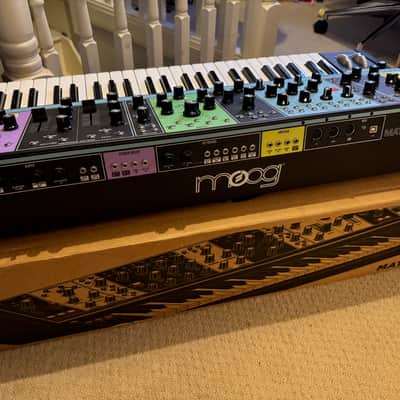 Moog Matriarch 49-Key Semi-Modular Analog Synthesizer 2019 - Present - Black / Multi-Colored Panel image 2