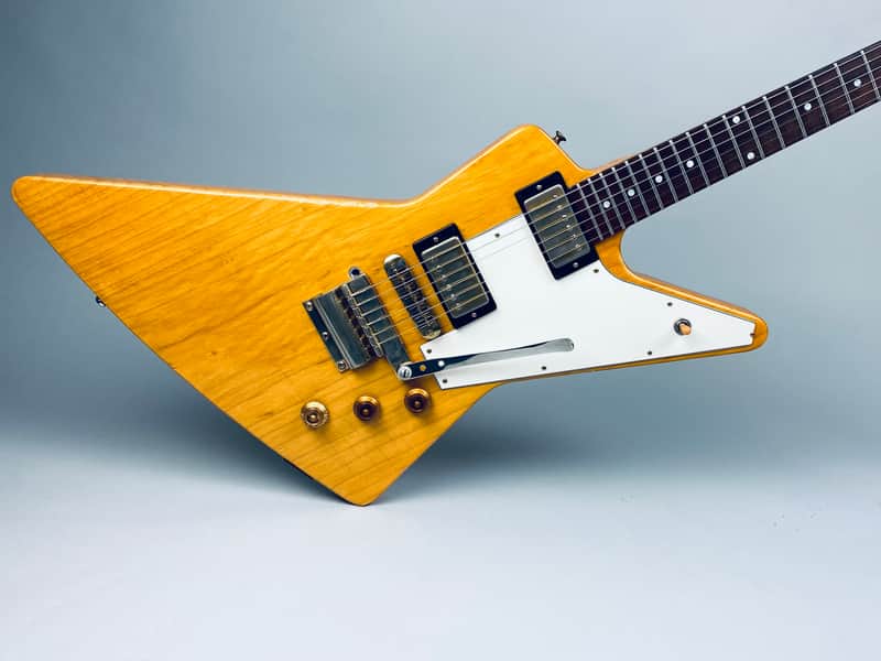 Gibson Allen Collins Explorer -Crazy Rare-Give me back my bullets  2003 Korina image 1