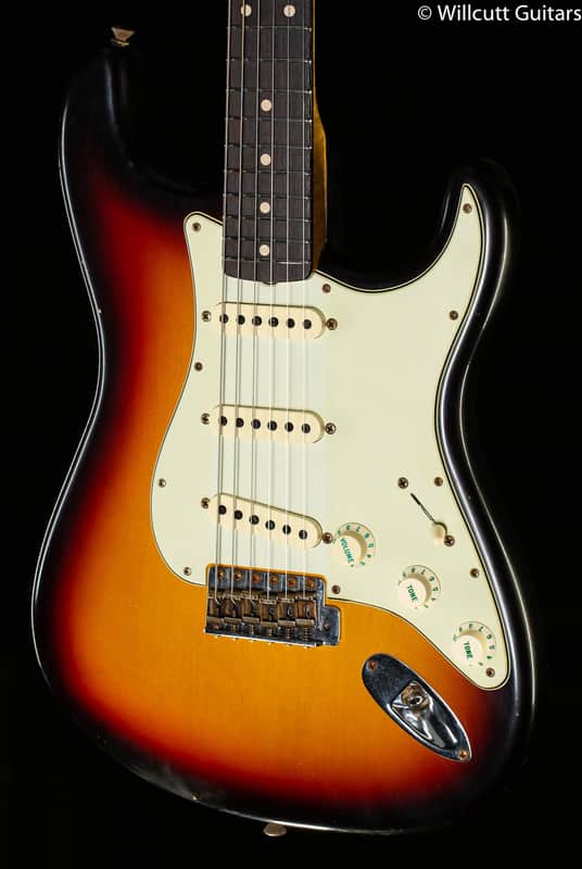 Fender Custom Shop Willcutt True '62 Stratocaster Journeyman Relic 3-Color Sunburst 59 C - R115420 - 7.67 lbs image 1