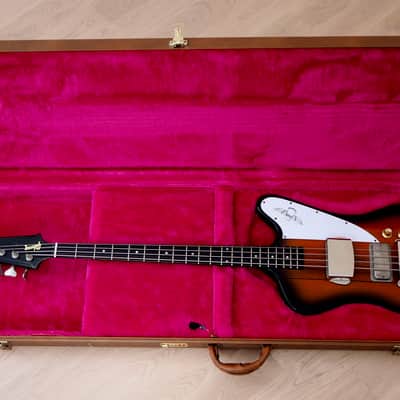 1995 Gibson Thunderbird IV Limited Edition Vintage Reissue Bass Ebony Fretboard, w/ Case image 17