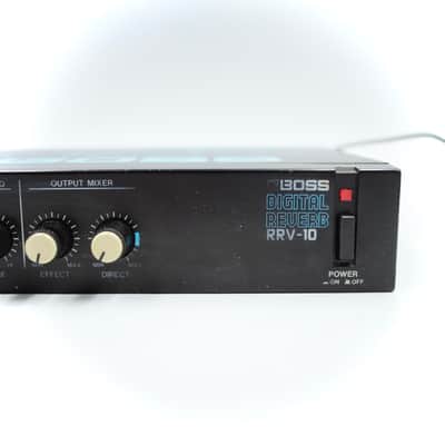 Boss RRV-10 Digital Reverb Micro Rack Series Made in Japan Guitar Effect Processor image 3