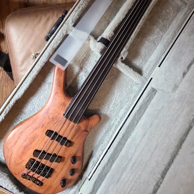 1994 Warwick Thumb NT Neck-Through 4-String Fretless image 8