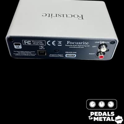 Focusrite iTrack Solo USB Audio Interface (for iPad) 2012 - Present - Silver X13291 image 8