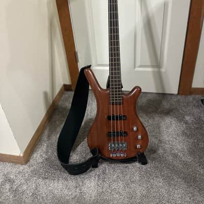 Warwick German Pro Series Corvette Bubinga 4 Active 2010s - Natural Transparent image 1