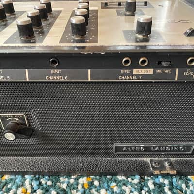VINTAGE Altec Lansing 1214 Control Console Mixing Board Spring Reverb 60's 70's image 4