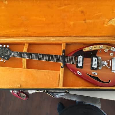 Vox Starstream XII 12 string guitar 1968 Sandburst (Rare Vintage) image 1