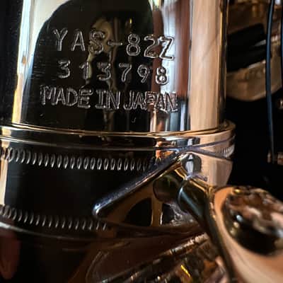 Yamaha YAS-82Z Custom Z Alto Saxophone 2010s - Brass image 20