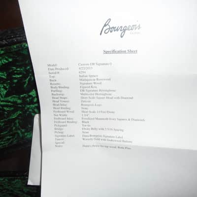 Bourgeois DB Signature O one owner custom order image 10