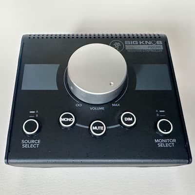 Mackie Big Knob Passive Monitor Controller 2017 - Present - Black image 1