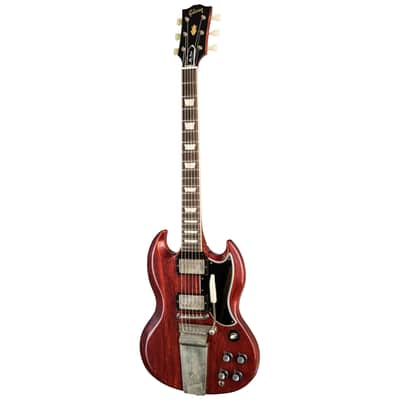 GIBSON Custom 1964 SG Standard Reissue with Maestro Vibrola VOS, Cherry Red image 1