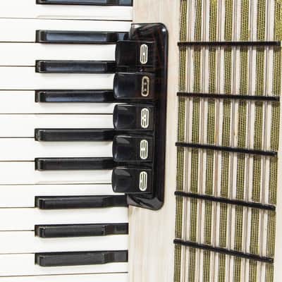 Accordion Weltmeister Stella 80 white used image 2