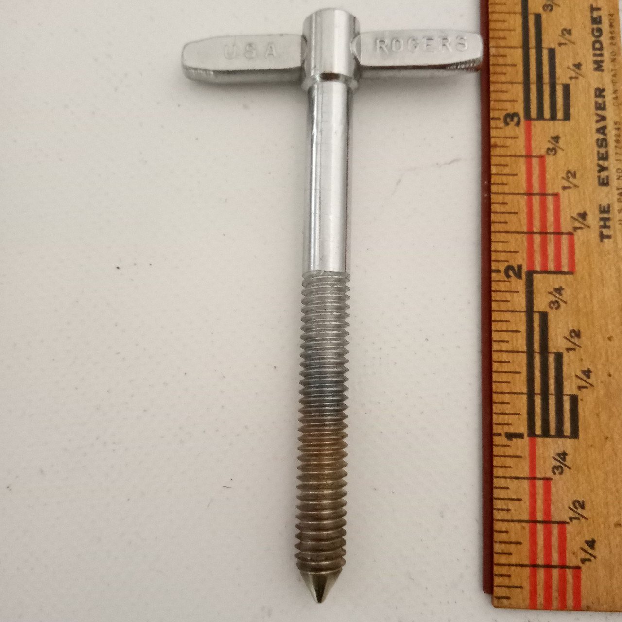 Rogers USA Logo Swivomatic Bass Drum Pedal Locking Wing-Screw Vintage 60s Part — main photograph
