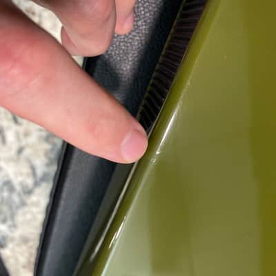 Video! 2019 Gibson Custom Shop Special Order '59 1959 Flying V Reissue Olive Drab Green image 24