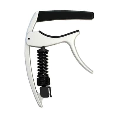 Planet Waves PW-CP-09S Tri Action NS Capo for Acoustic or Electric Guitar in Silver image 2
