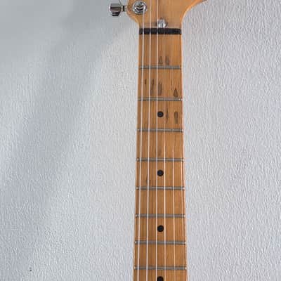 Casio EG-5 Electric Guitar with Onboard Cassette Deck / Amplifier 1980s - White image 3