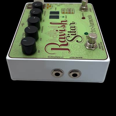 Electro-Harmonix Ravish Sitar Sitar Emulator 2011 - Present - Green / Red X7637 image 2