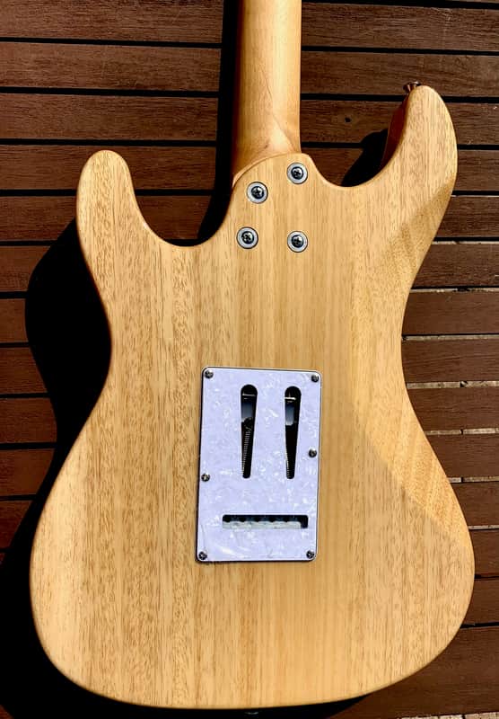 Aria Pro II 714-MK2 TQBL FULLERTON Turquoise Blue Flame Top | Reverb