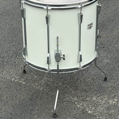 Tama Rockstar DX 18" Floor Tom White MADE IN JAPAN for drum set image 2