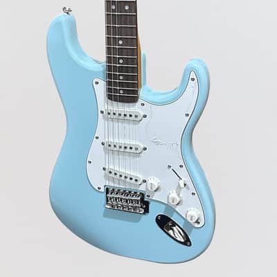Fender Squier FSR Classic Vibe '70s Stratocaster Electric Guitar - Sonic Blue image 3