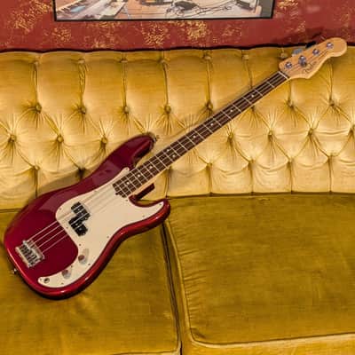 Fender American Standard Precision Bass with Rosewood Fretboard 2008 - Candy Cola image 20