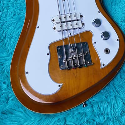 Guyatone EB-9 Custom MIJ Bass 1976 Natural w/ OHSC image 21