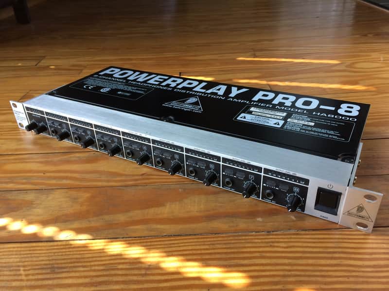 Behringer Powerplay Pro-8 HA8000 8-Channel Headphone Amplifier image 1