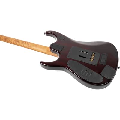 Ernie Ball Music Man Signature John Petrucci JP15 6-String Electric Guitar - Amber Waves Quilt image 9