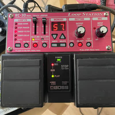 Boss RC-30 Loop Station 2011 - Present - Red image 3