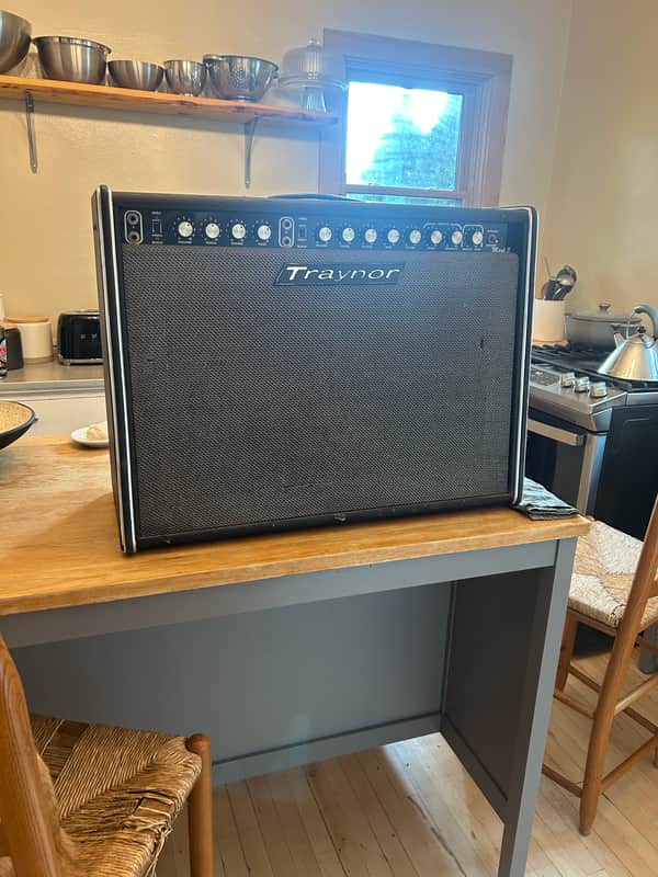 Traynor YGL 3 Mark III (2x12 Combo Amp) 1975 - Black Tolex. image 1