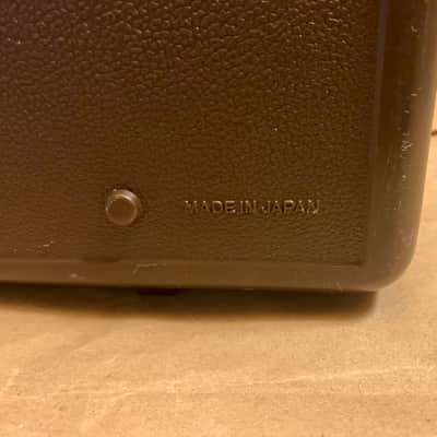 Yamaha PortaSound PS-2 1980s Chocolate Brown MINT with original hardcase mini piano keyboard image 20
