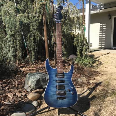 Warmoth Soloist Dramatic Flame Finish image 2