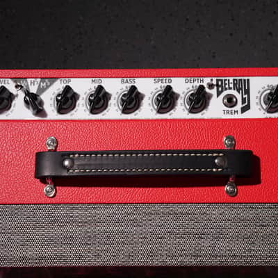 Carr Bel-Ray Red Point-to-point handmade boutique guitar amplifier Bild 7